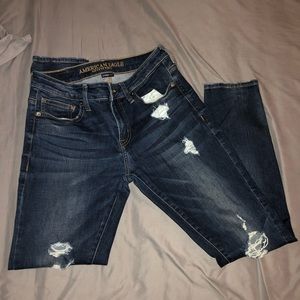 American Eagle distressed jeans